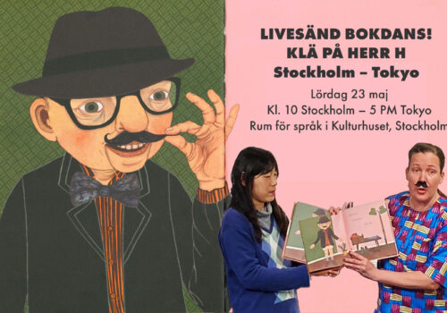 Tokyo-Stockholm Livesänd Bokdans! Klä på Herr H